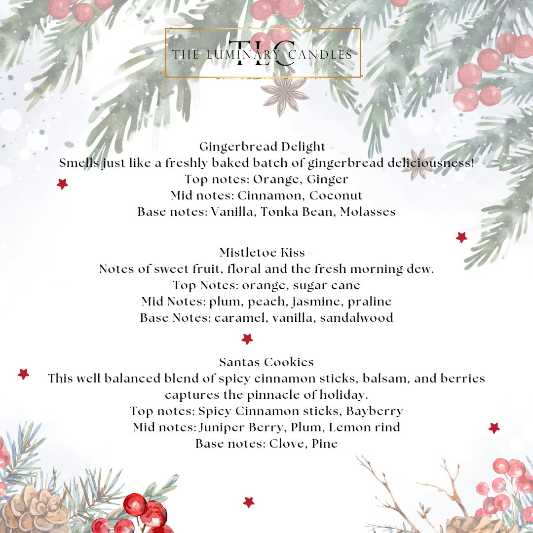 Scented Christmas Candle