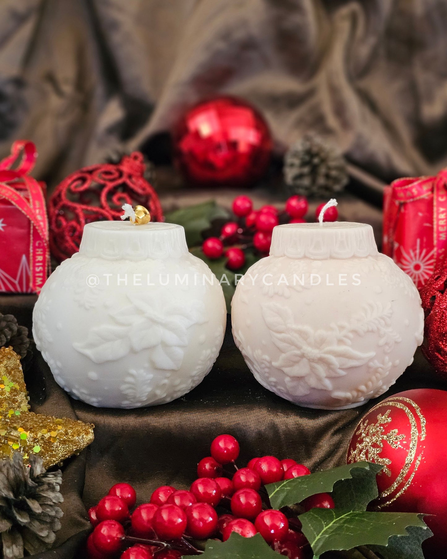 Christmas Bauble - Winter snowflower